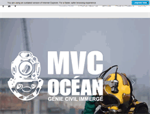 Tablet Screenshot of mvcocean.com